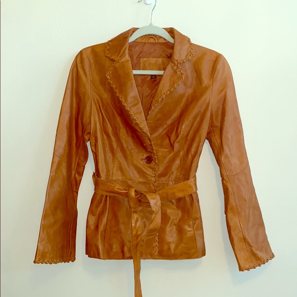 Vintage Guess Leather Jacket